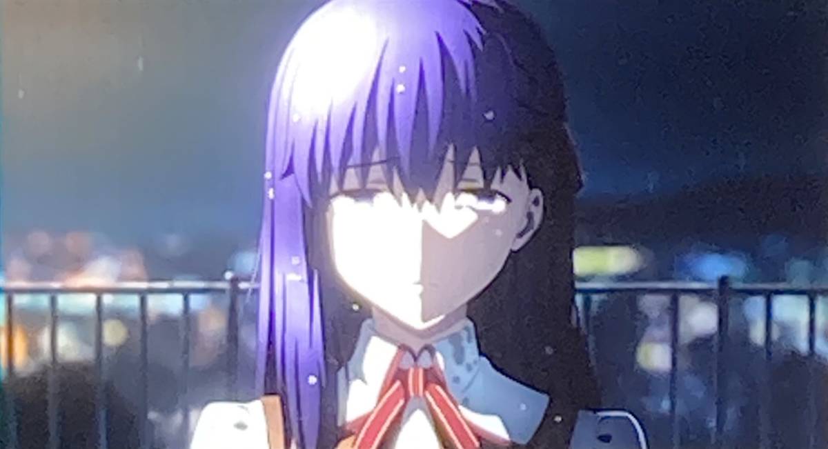 劇場版 Fate/stay night Heaven's Feel II.lost butterfly 5週目入場特典 フィルム　間桐桜　正面顔　アップ　涙_画像1