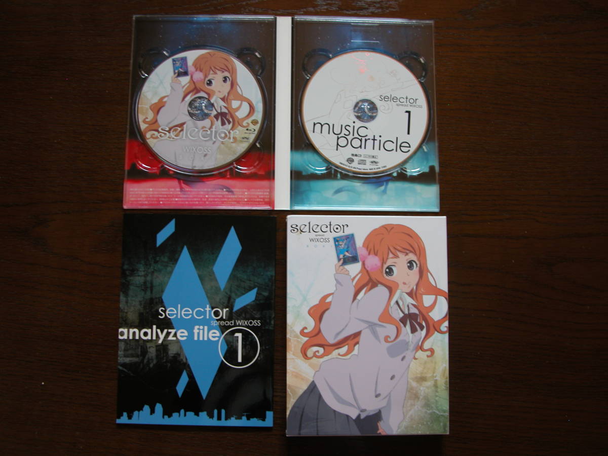 ◆【BD ＋ DVD 計3セット】 Selector spread WIXOSS BOX 1 & 2 / Lostorage conflated WIXOSS 3 / ウィクロス / DVDはCD付属 / 美品！◆_Selector spread WIXOSS BOX 1