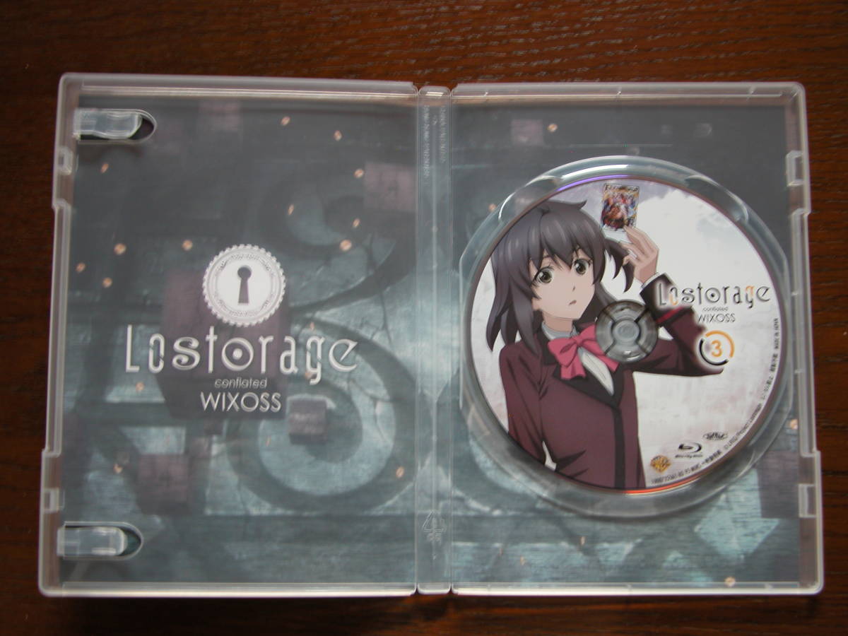 ◆【BD ＋ DVD 計3セット】 Selector spread WIXOSS BOX 1 & 2 / Lostorage conflated WIXOSS 3 / ウィクロス / DVDはCD付属 / 美品！◆_Lostorage conflated WIXOSS #3