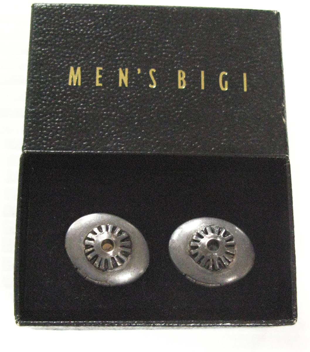 送料無料 メンズビギ MEN'S BIGI：カフスボタン （ カフス 長袖シャツ MEN'S BIGI Cuff Button Cuff links_画像1