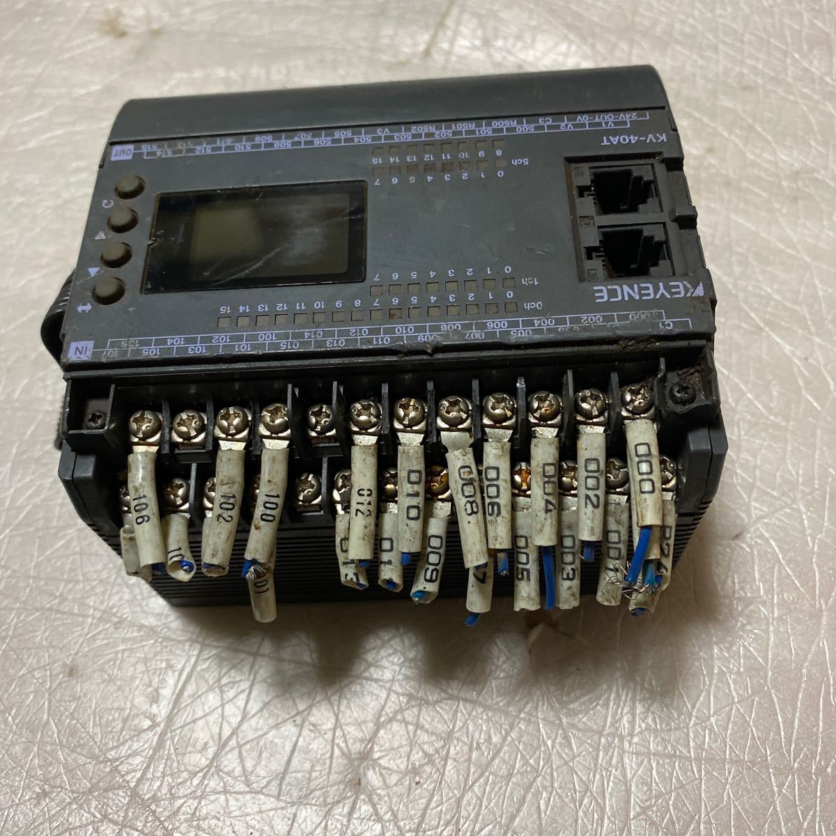 KEYENCE キーエンス PLC シーケンサ KV-40AT KEYENCE キーエンス PLC シーケンサ KV-40AT