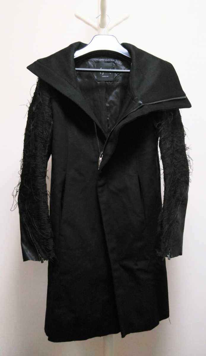タイムセール!】 ファガッセン 17AW レザー切り替え KIMONOジャガード