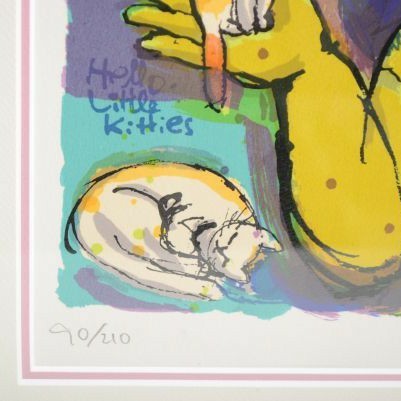 Michael Leu マイケル・ルー 「Hello Little Kitties」 保証書 Michael Leu マイケル・ルー 「Hello Little Kitties」 保証書