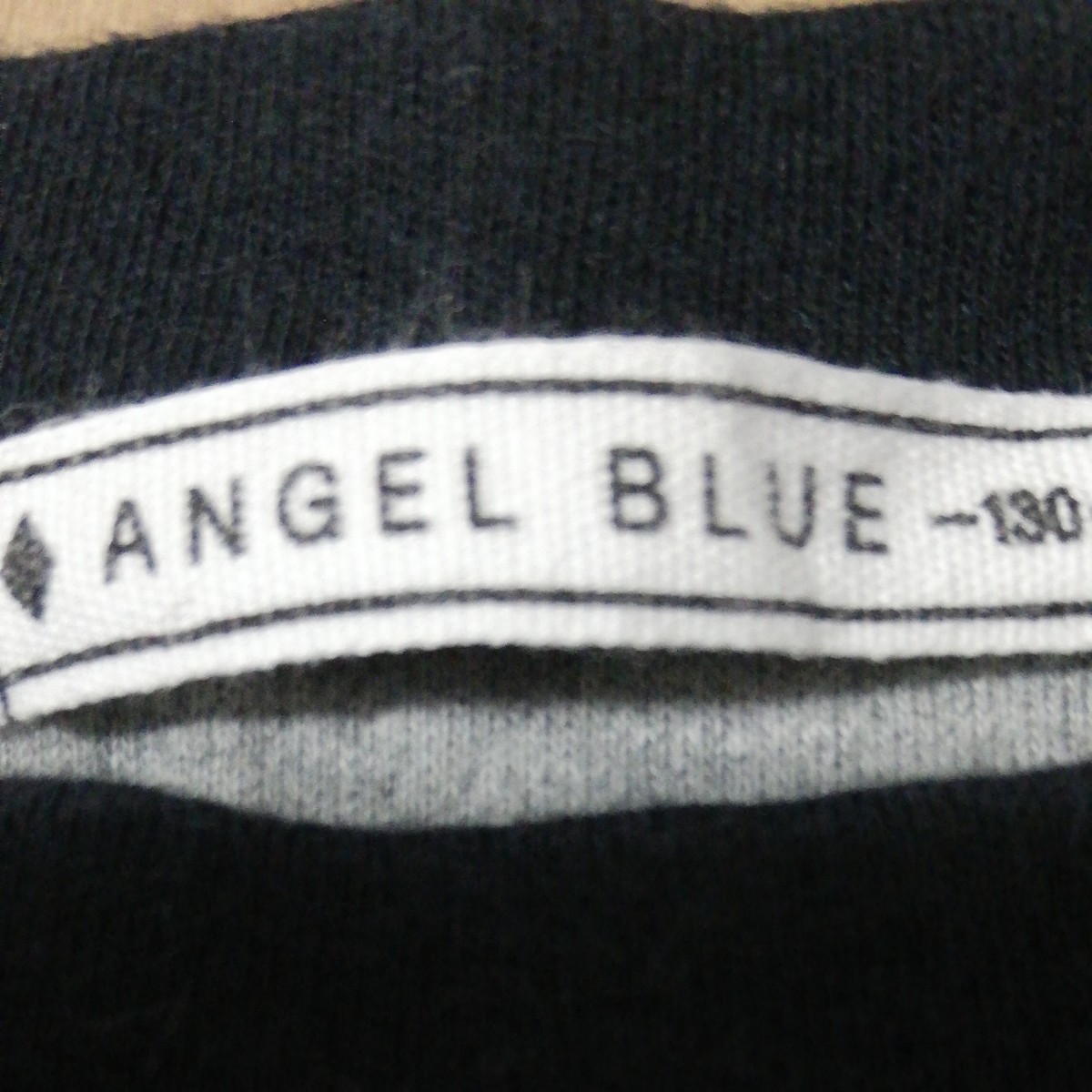 女の子キッズ　ANGEL BLUE　ロングトレーナー130