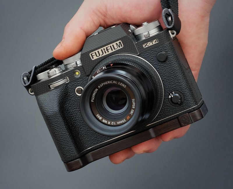 カメラ FUJIFILM XH2/XH2S用 ハンドグリップ黒檀/エボニー フジフイルム にはカメラ