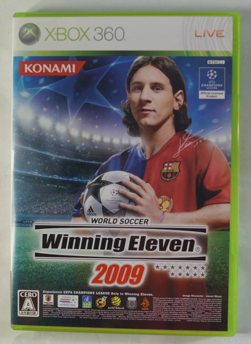 Xbox360 ゲーム　WINNING ELEVEN 2009_画像1