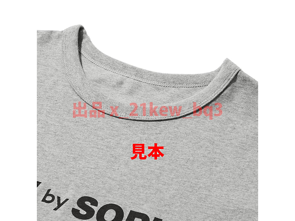 ★未開封★SOPH. × GUコラボ『コットンインナーT(半袖)1MW by SOPH. 1』グレー・メンズM★_画像5