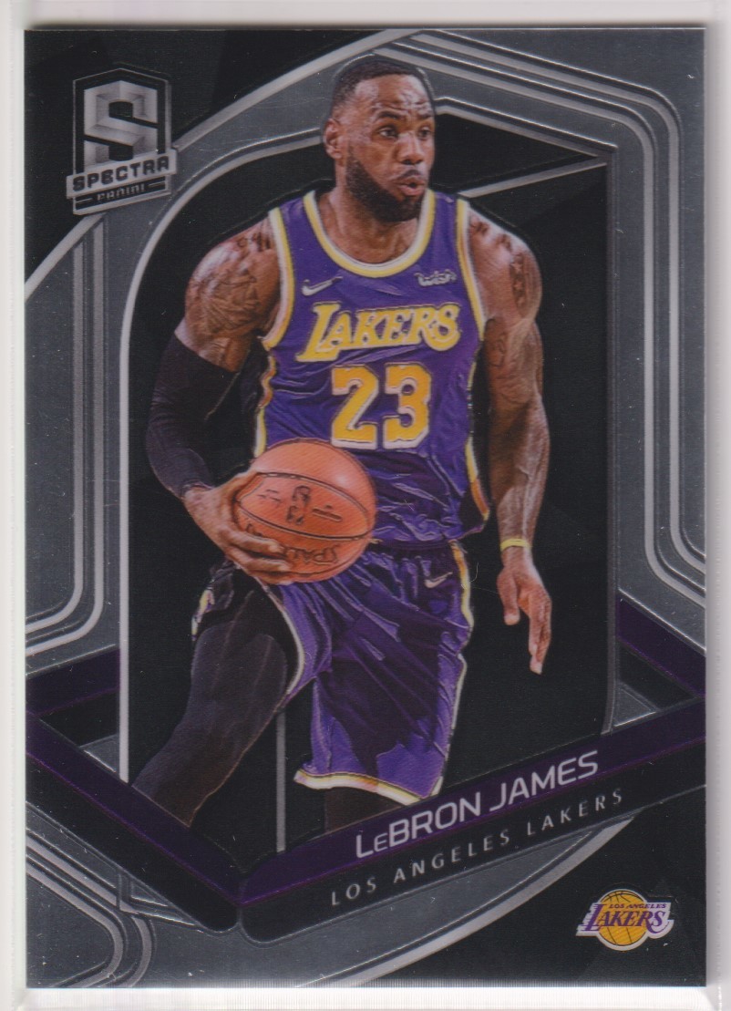 NBA LEBRON JAMES 2019-20 PANINI SPECTRA BASKETBALL CARD No.43 LOS ANGELES LAKERS レブロン・ジェームス レイカーズ