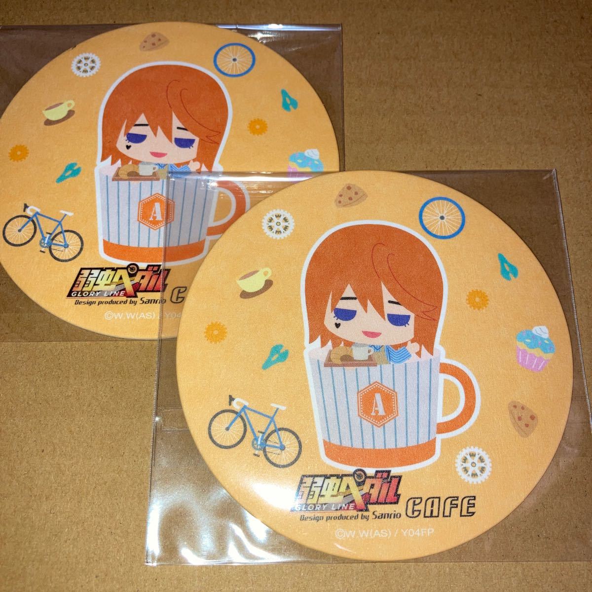 Paypayフリマ 弱虫ペダル サンリオ カフェ コースター 葦木場 Paypayフリマ 弱虫ペダル サンリオ カフェ コースター 葦木場