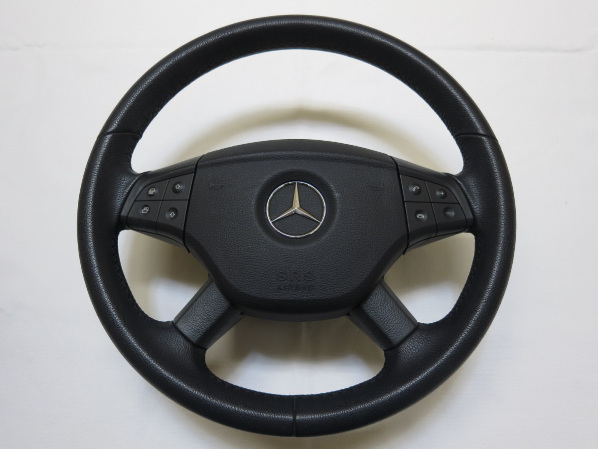W245 B Class W164 X164 GL Class ML Class original leather steering gear steering wheel airbag air bag cover control number (Q-6786)