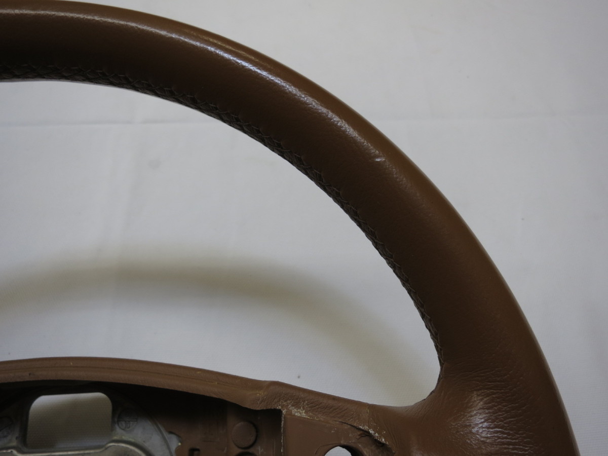  Cayenne Porsche 955 957 911 heater original leather steering gear steering wheel 7L5 419 091 K / 6Q2 havanna HZ control number (Q-8315)