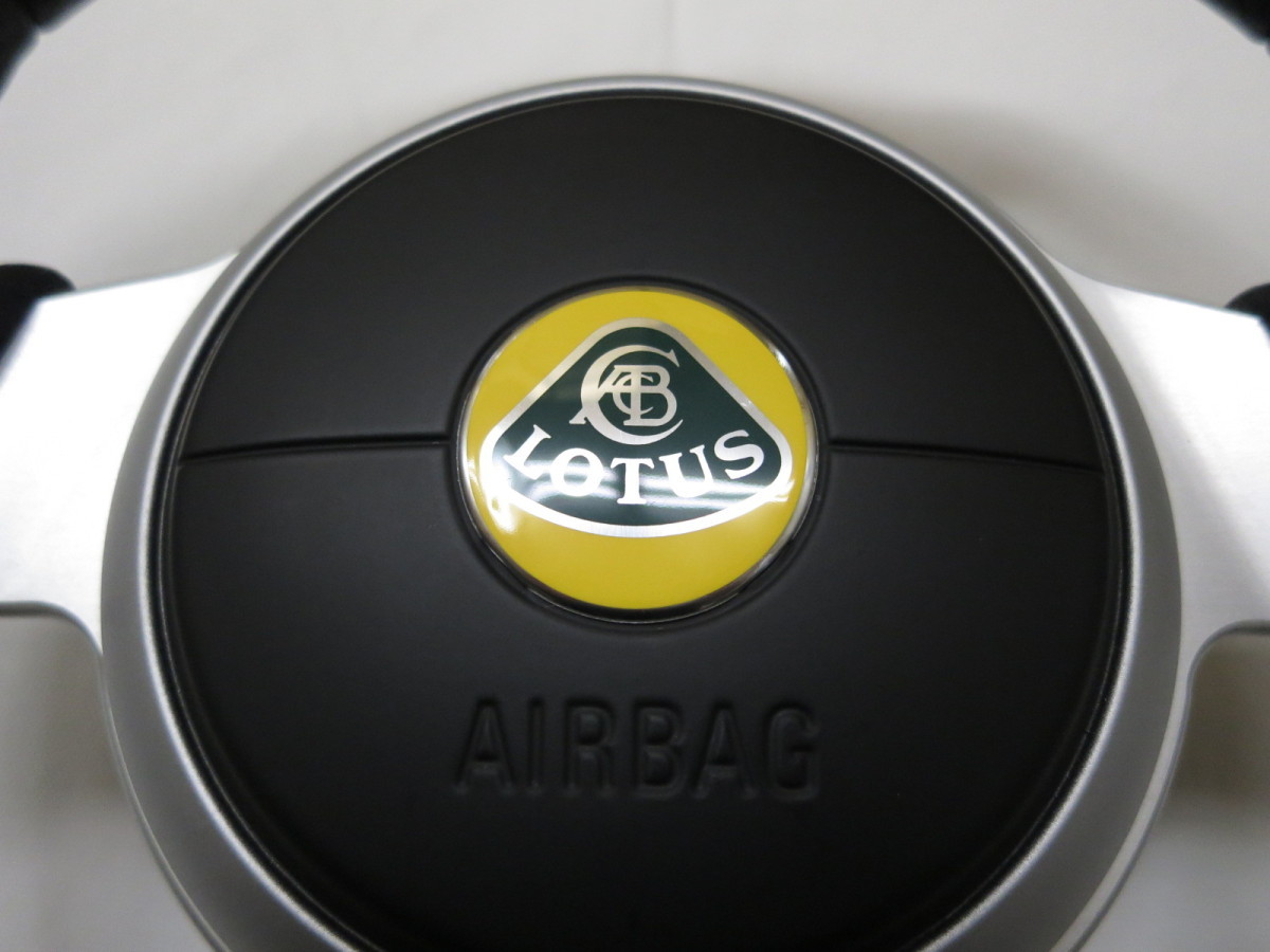  new goods! Elise Exige Momo leather steering gear steering wheel airbag air bag air bag control number (Q-4850)