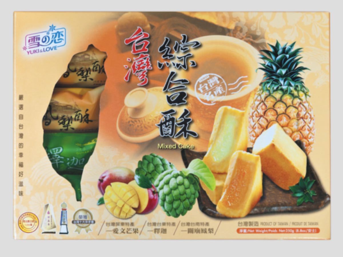 Paypayフリマ 台湾3大フルーツ パイナップル アップルマンゴー 釈迦頭 ケーキ