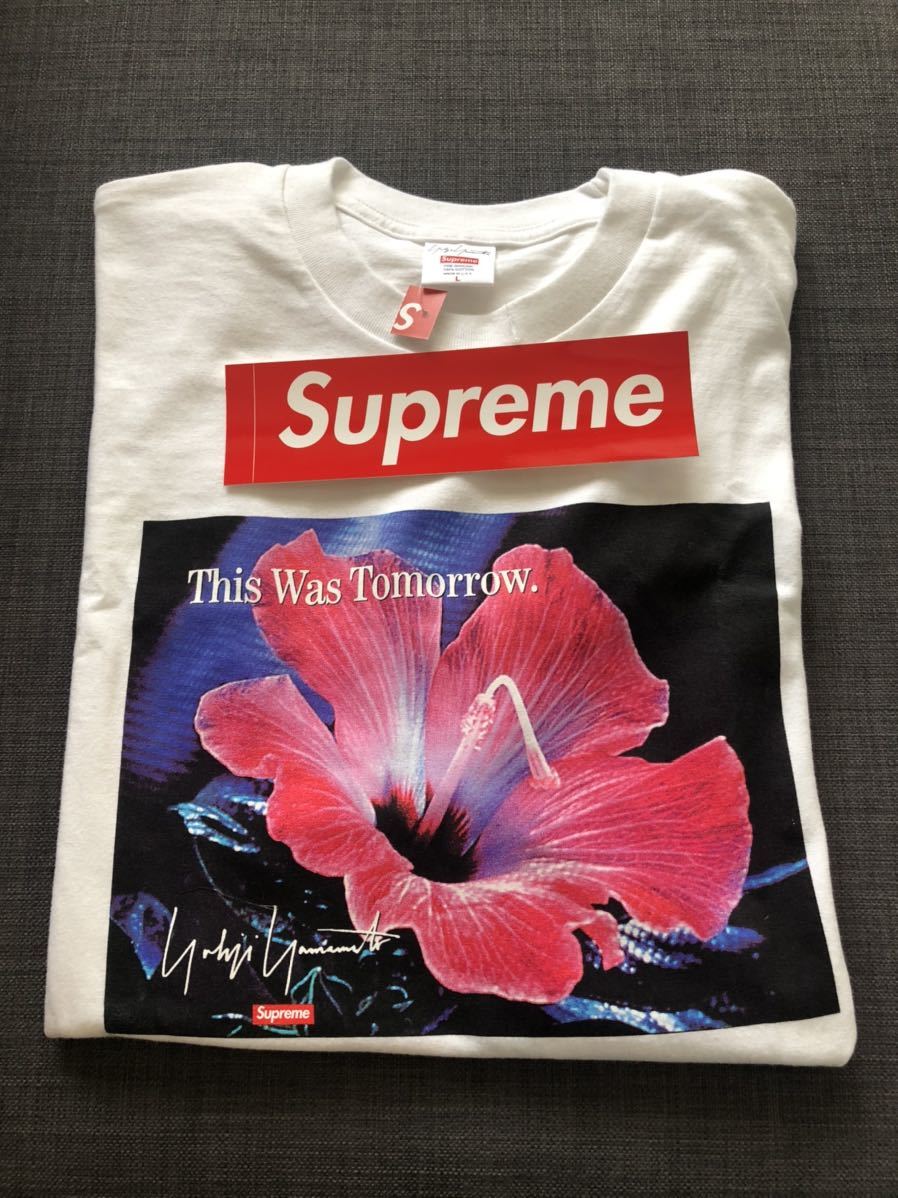 Supreme Yohji Yamamoto logo tee ヨウジヤマモト