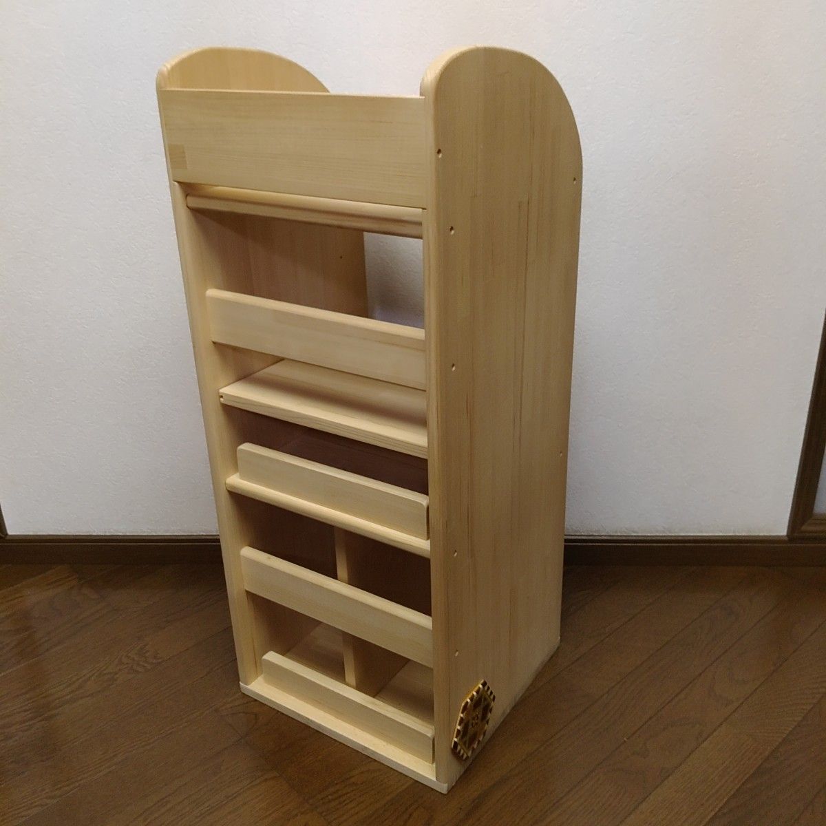 木遊舎 ひのき学び楽（まなびラック）大　完成品でお届け 収納棚　送料無料 木遊舎 ひのき学び楽（まなびラック）大 完成品でお届け 収納棚