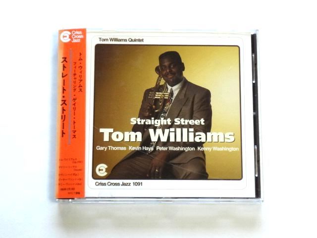 輸入盤 CD【Criss1091】Tom Williams トム・ウィリアムス / Straight Street ストレート ストリート / 送料310円～_画像1