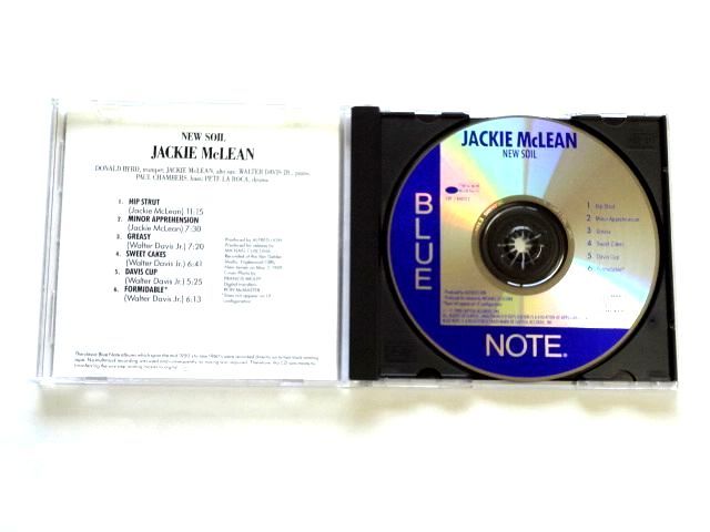 輸入盤 CD【077778401322】 Jackie McLean ジャッキー・マクリーン / New Soil / 送料310円～_画像3