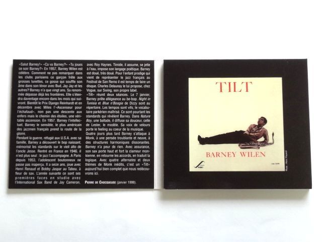 輸入盤 CD【743215594925】Barney Wilen バルネ・ウィラン / Tilt ティルト / 送料310円～_画像3