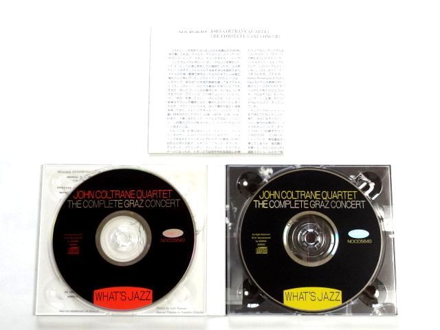 希少盤 2CD【NOCD5640】ジョン・コルトレーン John Coltrane / The Complete Graz Concert / 送料310円～_画像3