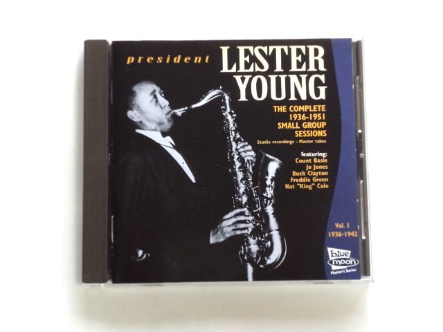 輸入盤 CD【BMCD1001】Lester Young レスター・ヤング / The Complete 1936-1951 Small Group Sessions Vol.1 1936-1942 / 送料310円～_画像1