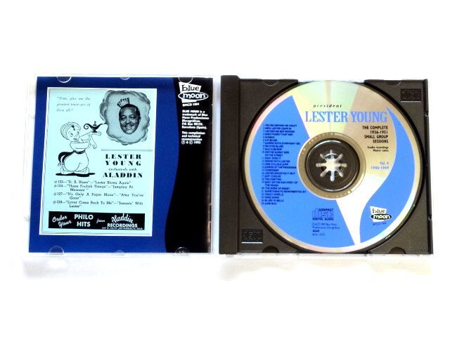 輸入盤 CD【BMCD1004】Lester Young レスター・ヤング / The Complete 1936-1951 Small Group Sessions Vol.4 1946-1949 / 送料310円～_画像3