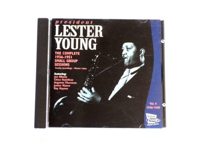 輸入盤 CD【BMCD1004】Lester Young レスター・ヤング / The Complete 1936-1951 Small Group Sessions Vol.4 1946-1949 / 送料310円～_画像1