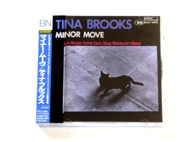 国内盤 CD【TOCJ1616】ティナ・ブルックス Tina Brooks / マイナー・ムーヴ Minor Move / 送料310円～_画像1