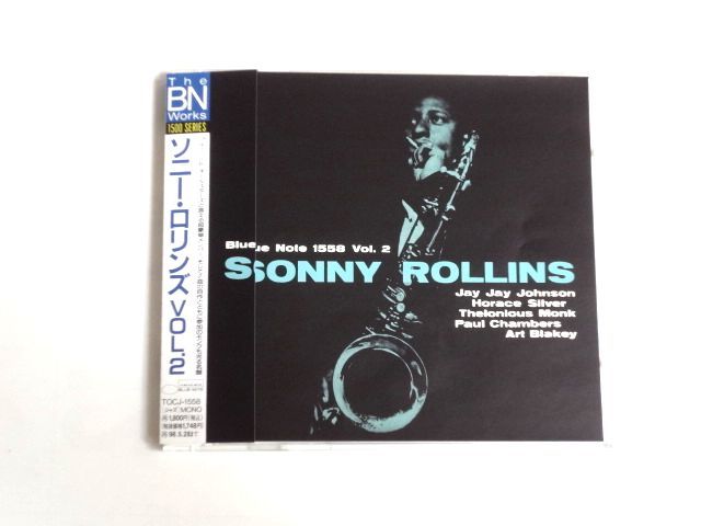 国内盤 CD【TOCJ1558】ソニー・ロリンズ Sonny Rollins / ソニー・ロリンズ Vol.2 Sonny Rollins Vol.2 / 送料310円～_画像1