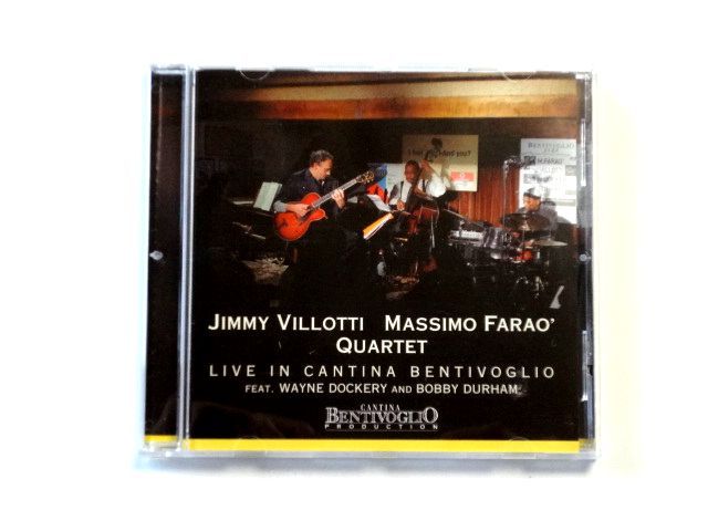 輸入盤 CD【8028980109126】Jimmy Villotti Massimo Farao' Quartet ジミー・ヴィロッティ / Live in cantina Bentivogli / 送料310円～_画像1