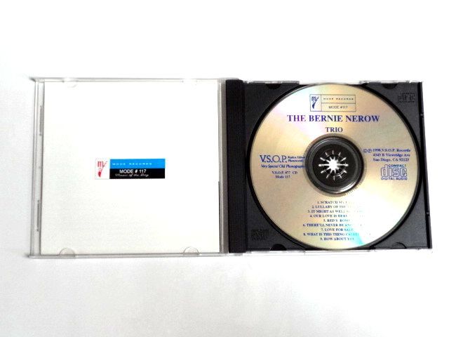 輸入盤 CD【722937007722】Bernie Nerow バーニー・ニーロウ / The Bernie Nerow Trio / 送料310円～_画像3