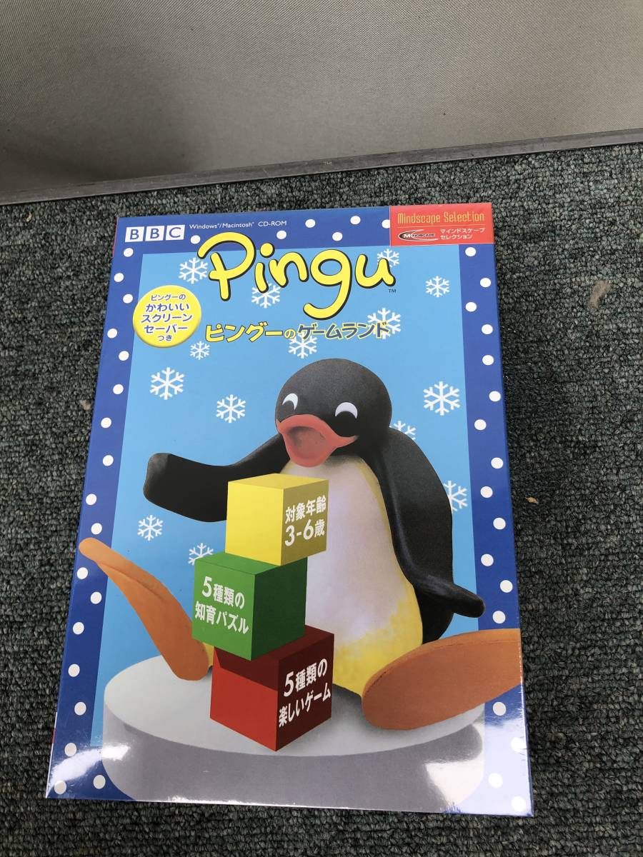 Pingu ピングー ゲームランド　CD-ROM パソコン用_画像1