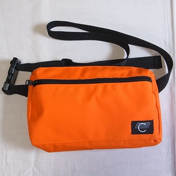 COMA BRAND HIPBAG コマブランド オレンジ ショルダーバッグ ヒップバッグ hip bag_画像1