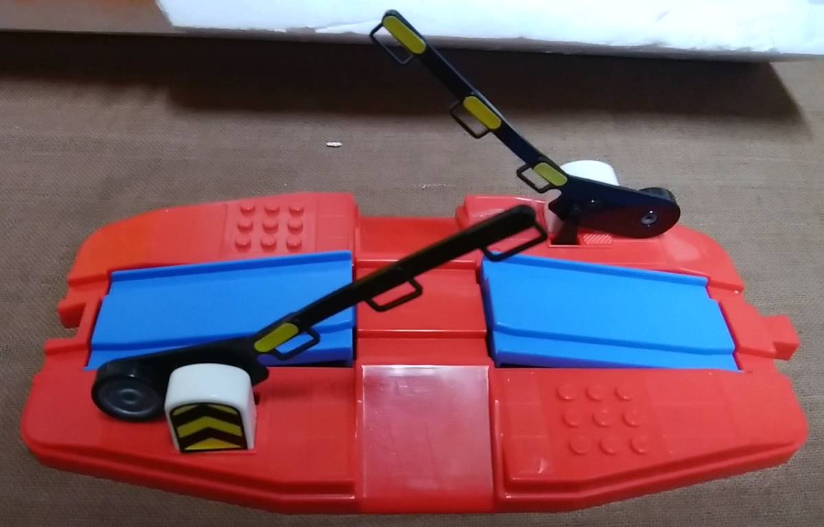 TOMY Tommy Plarail solid intersection. .. number set instructions and video less mileage operation verification settled retro that time thing 