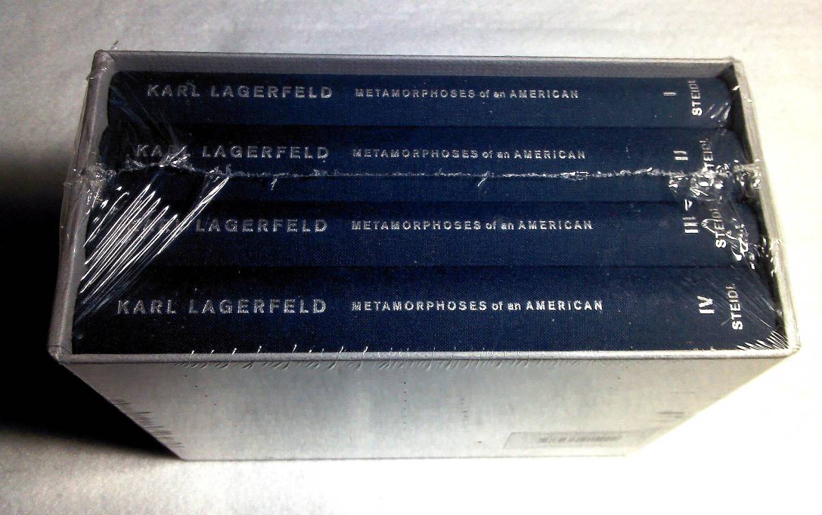 ＜洋書＞カール・ラガーフェルド　写真集『Karl Lagerfeld, Metamorphoses of an American: A Cycle of Youth』～ブラッド・クローニング
