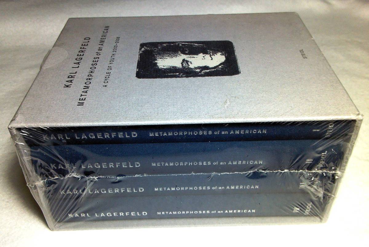 ＜洋書＞カール・ラガーフェルド　写真集『Karl Lagerfeld, Metamorphoses of an American: A Cycle of Youth』～ブラッド・クローニング