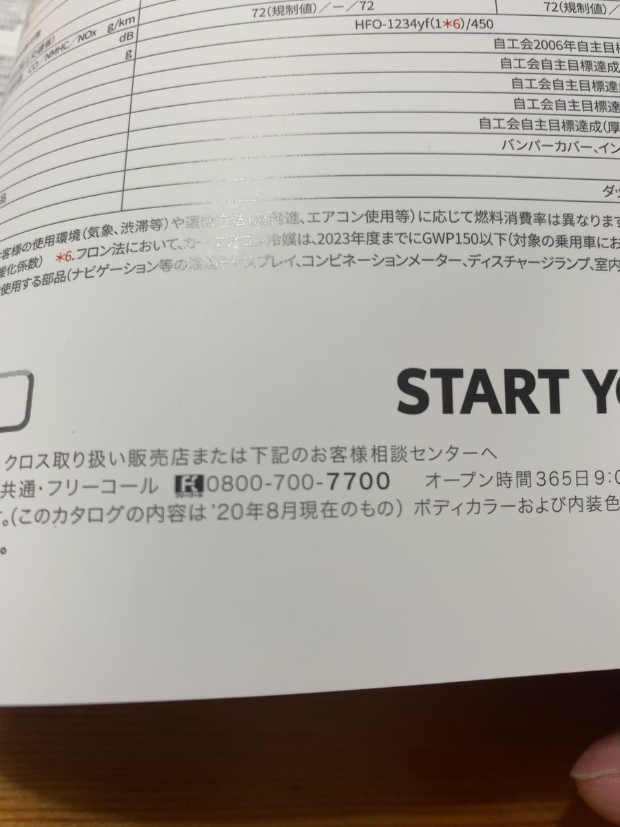 トヨタ　TOYOTA ヤリスクロス　YARIS CROSSカタログ　アクセサリーカタログ　セット　2020年8月_画像5