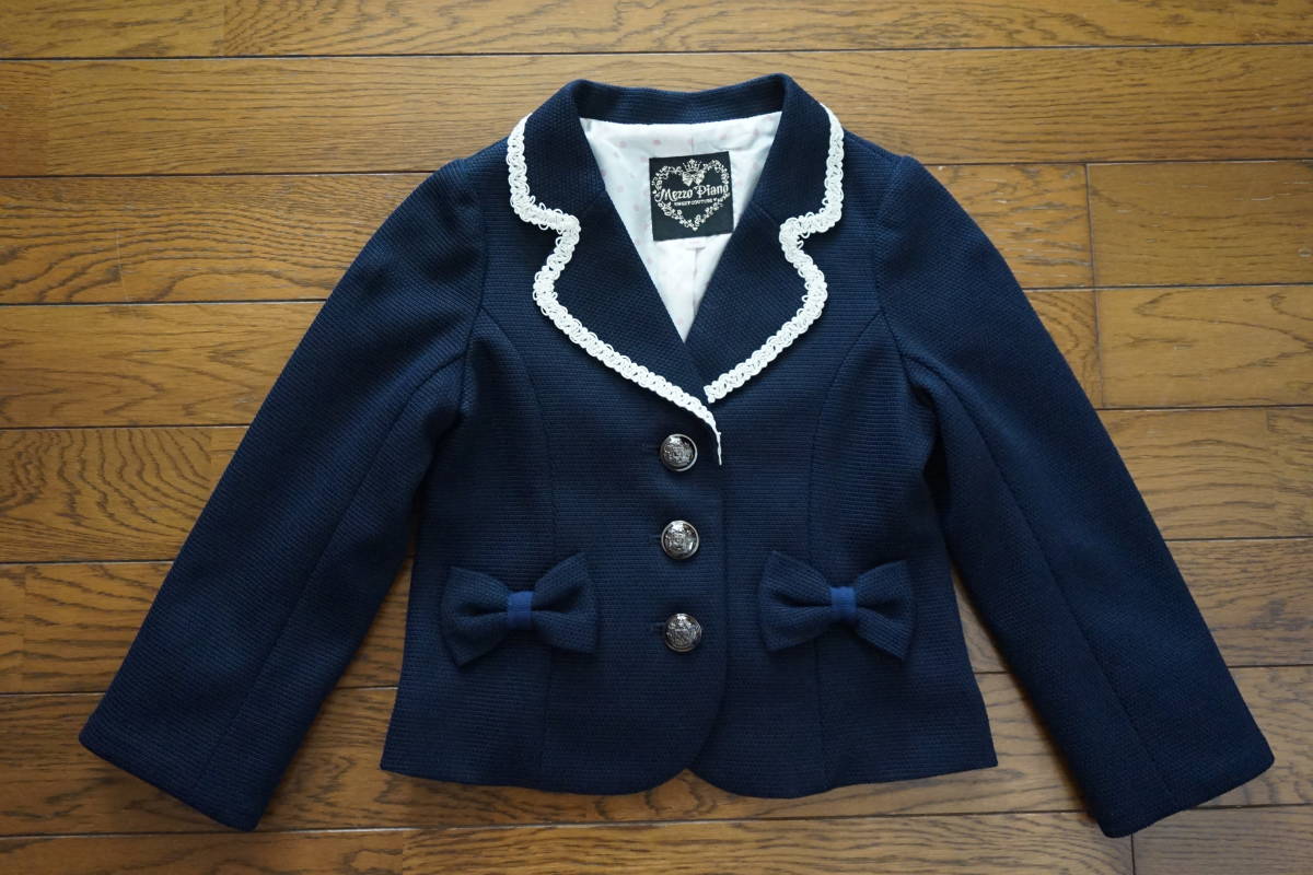 [ mezzo piano Mezzo Piano ] formal jacket * size 110cm