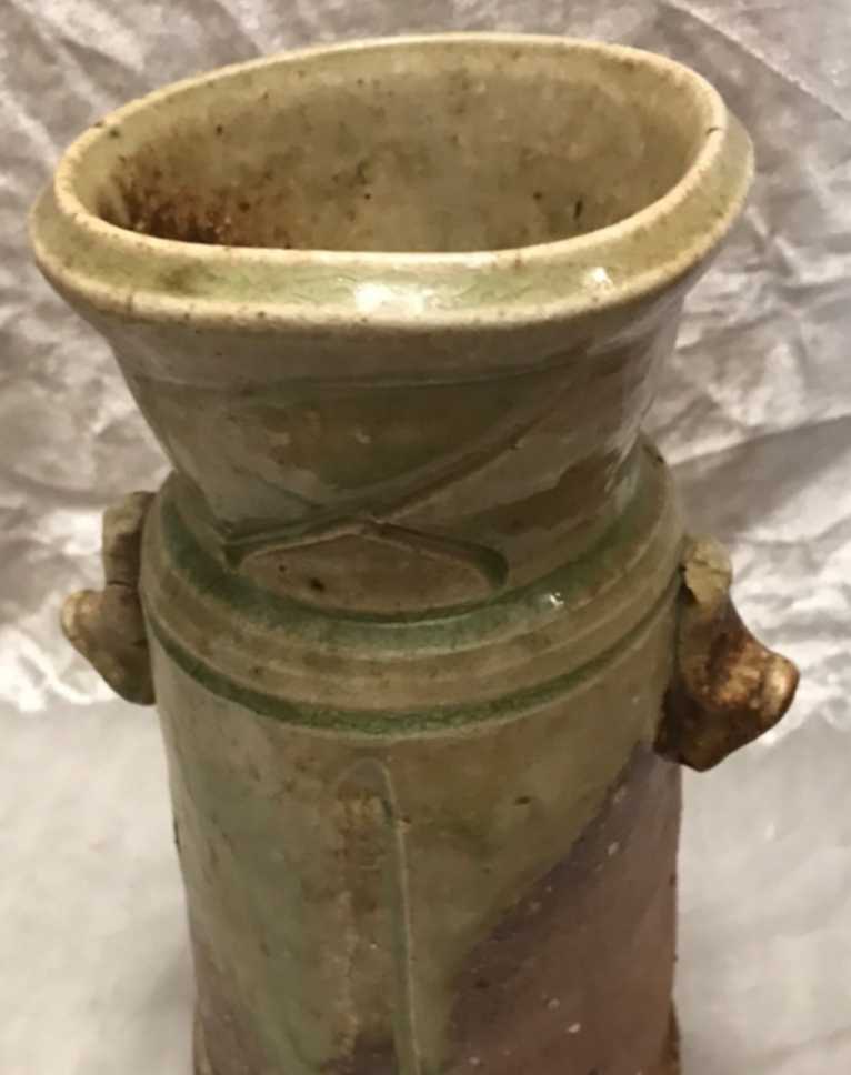 [ керамика ] Iga .. ваза для цветов обжиг в печи печать есть чайная посуда интерьер сопутствующие товары б/у товар 
