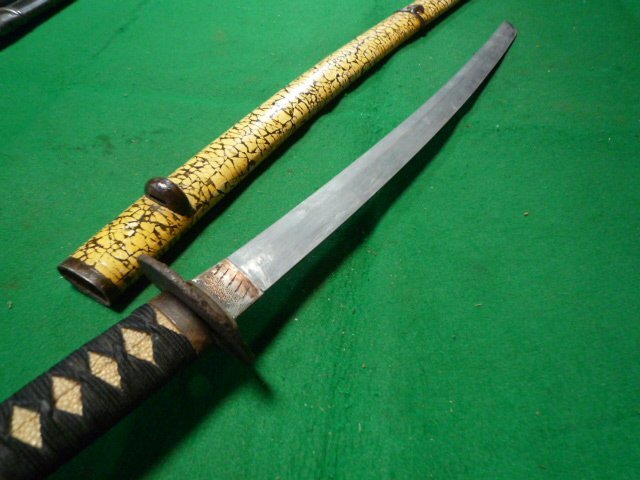 2022新作 Pre Autumn 卵皮貼鞘 脇差拵 江戸期 - 工芸品