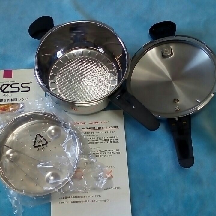 9/ ドウシシャ CRESS PRO 3SN-4001 4 5L 圧力鍋 別売品4500円 9/ ドウシシャ CRESS PRO 3SN-4001 4 5L 圧力鍋 別売品4500円