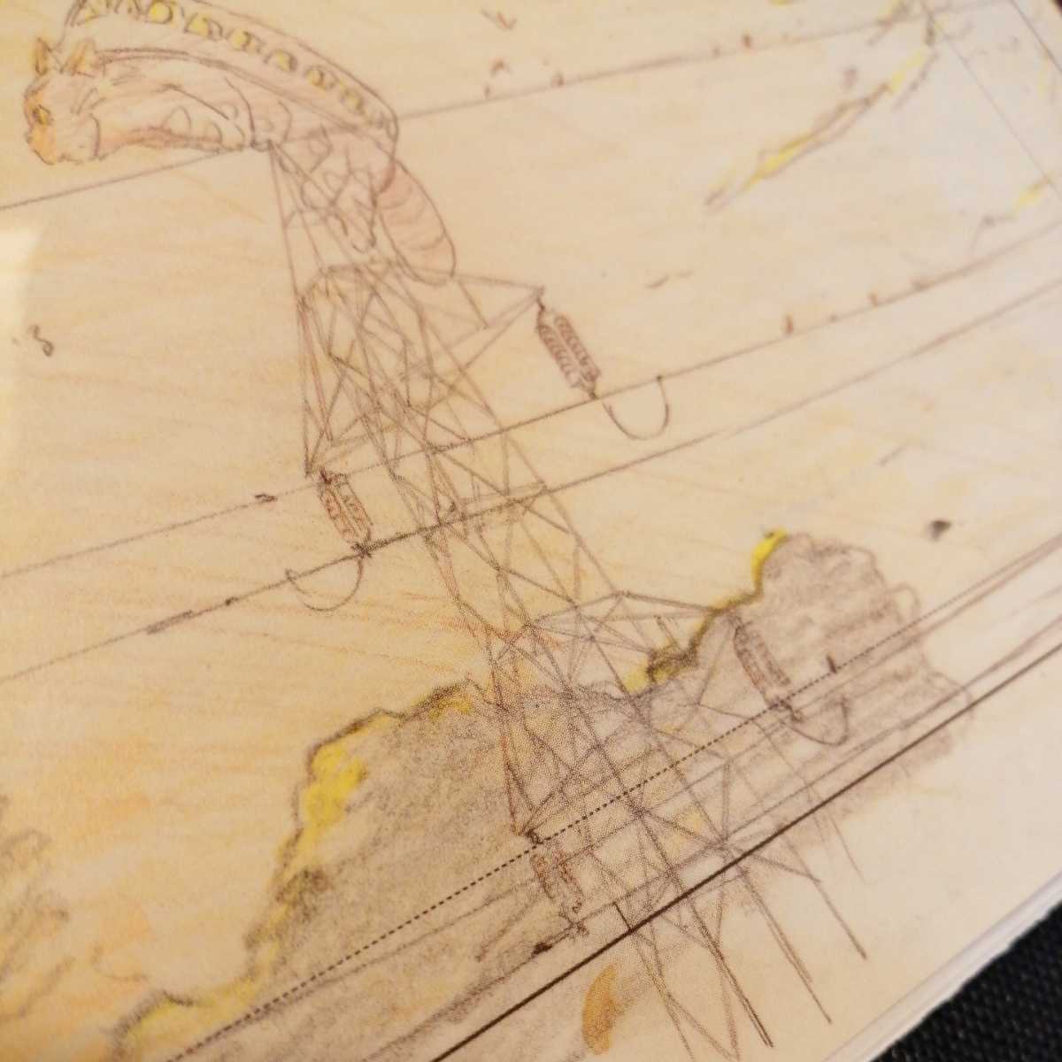 スタジオジブリ となりのトトロ レイアウト ポストカード 原画 切抜 検