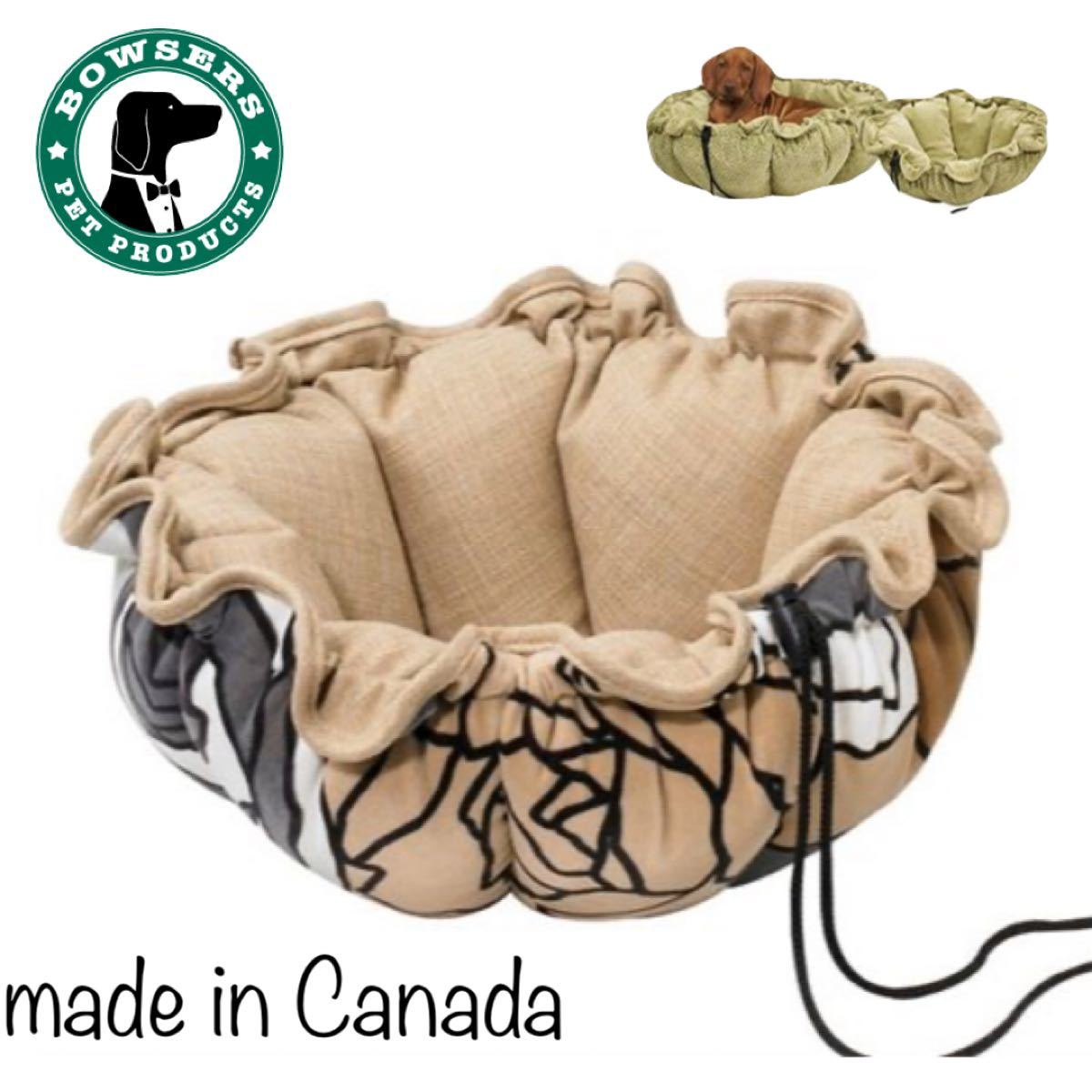 カナダ製　高品質　バウザー　ペット　犬　猫　ベッド 犬用　猫用　冬　TM
