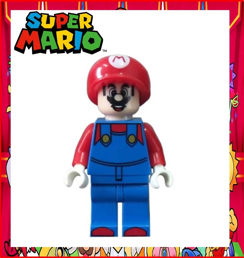 ☆ マリオ ☆ スーパーマリオ ゲーム swich レゴ 互換　ミニフィグ　LEGO 風【即日発送】_画像1