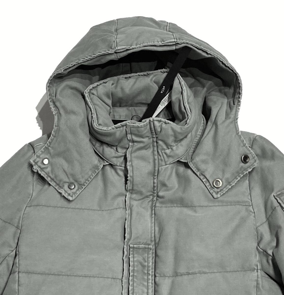超話題新作 military wjk 19W 新品9.9万 down 1piu1uguale3 AKM コート
