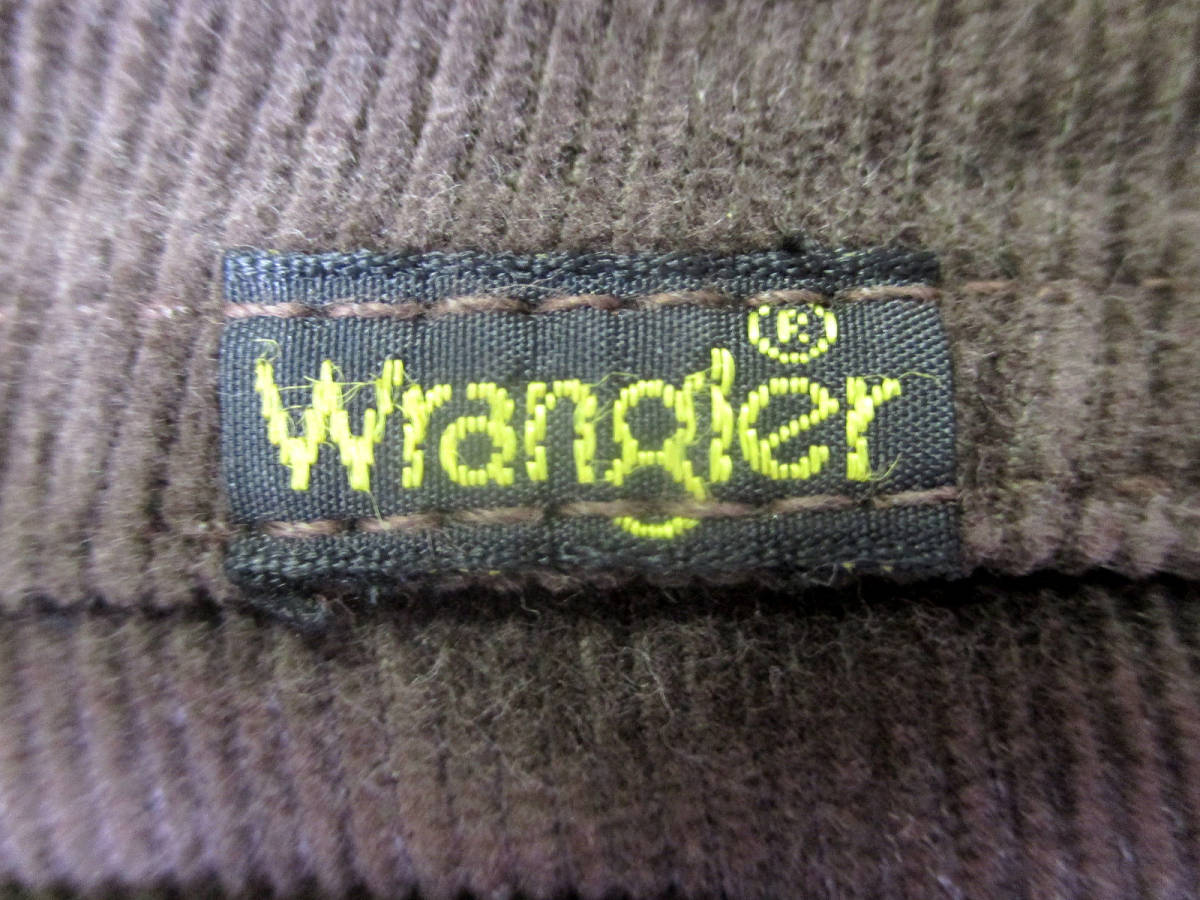 Wrangler 70\'s Vintage Wrangler corduroy pants Brown W28xL29 USA made #mbc-123