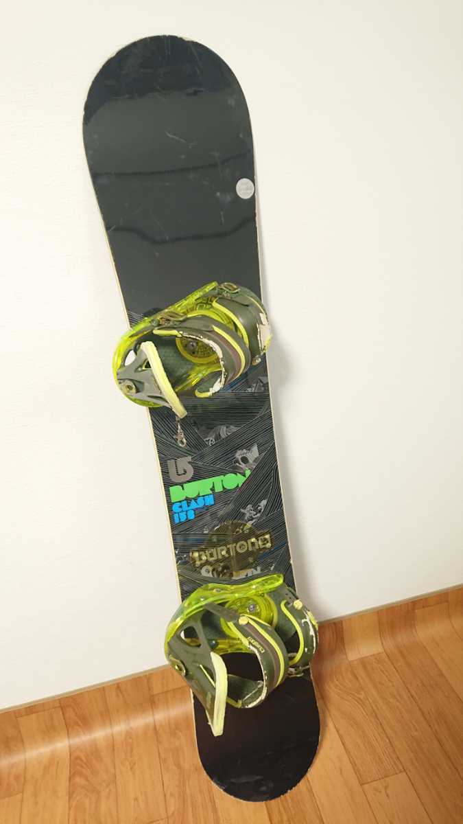 ヤフオク! - BURTON clash 158cm CUSTOM Lサイズ バインディ