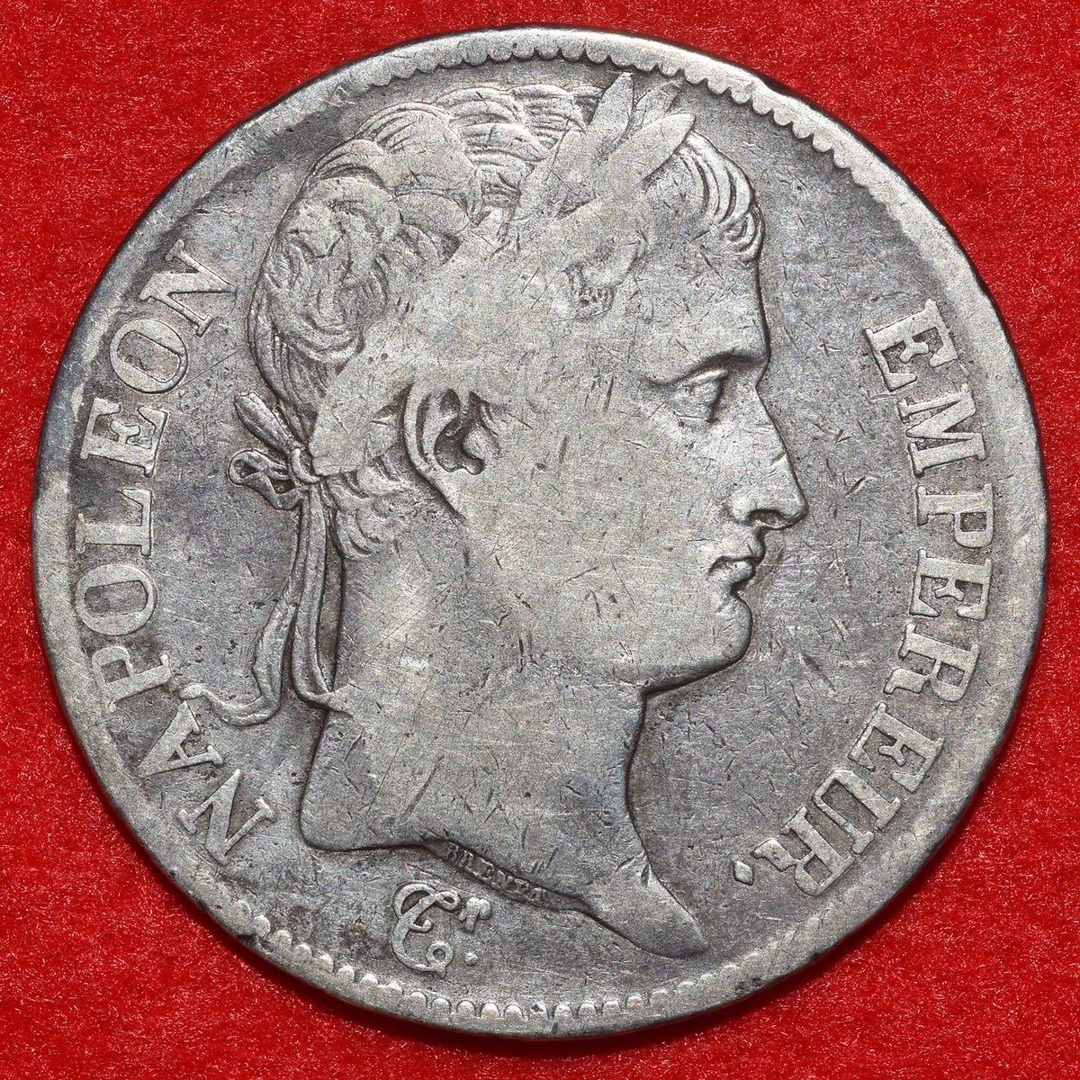 1811年フランス帝国 5フラン銀貨 greysearchafrica.com