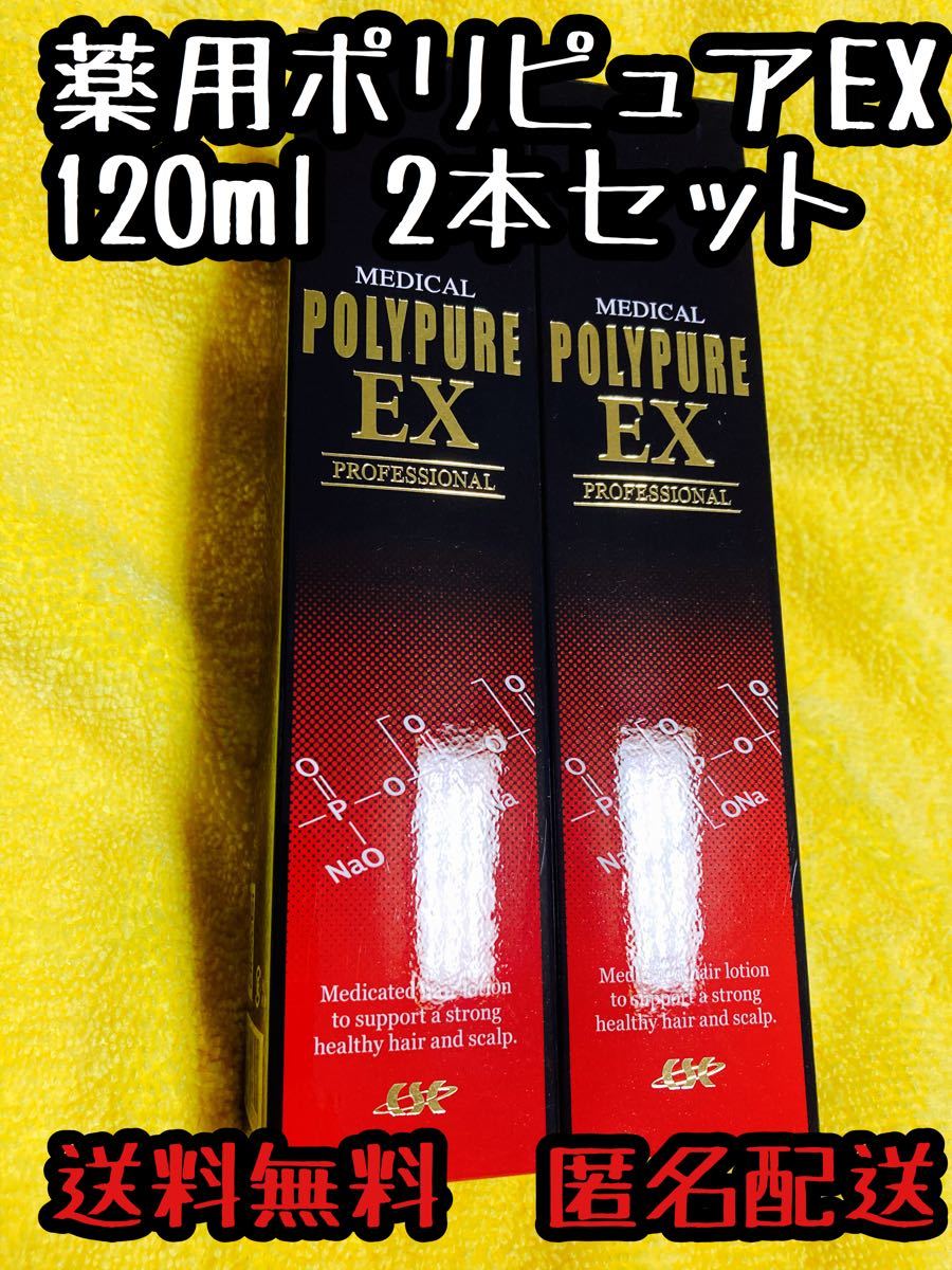 【新品　未使用】薬用ポリピュアEX 120ml 2本セット