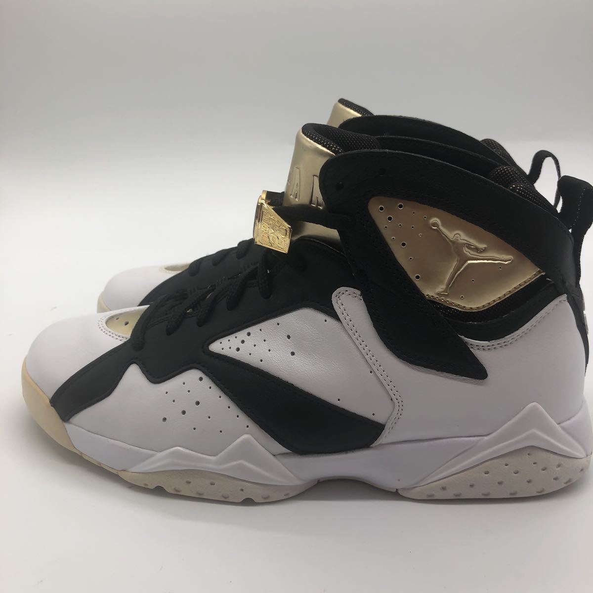 NIKE AIR JORDAN 7RETRO C&C ナイキ エアジョーダン 7 レトロ チャンピオンシップパック シャンパン 27cm/US9 新品未使用品 海外正規品_画像3