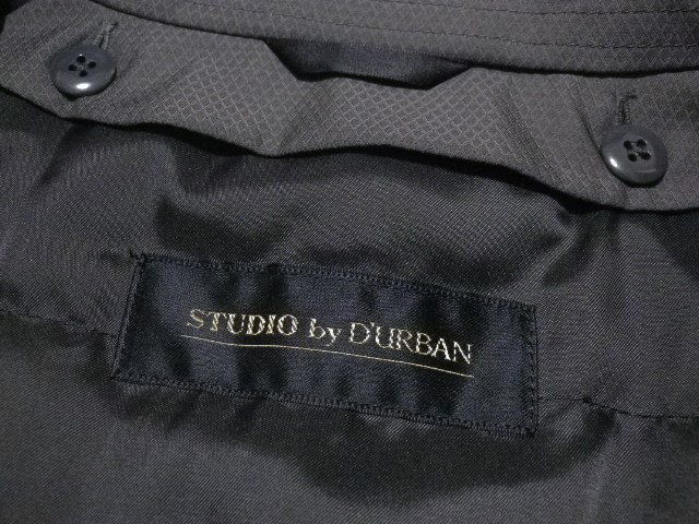 ■STUDIO by D'URBAN/ダーバン■ダウンライナー付き AQUA BARRIER 撥水 ステンカラーコート【M】3.9万_画像7